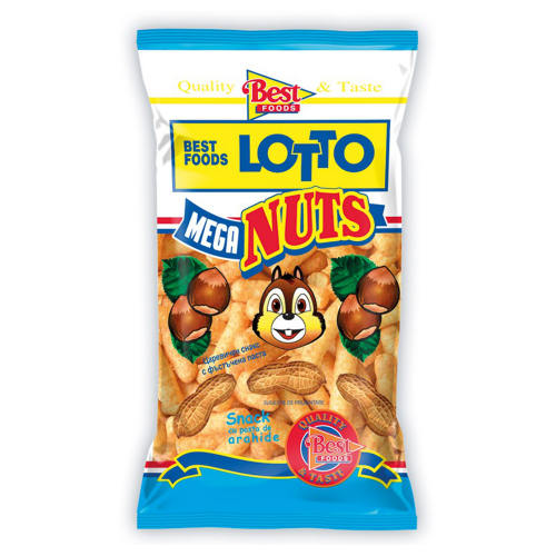 Best Foods Lotto Mega Nuts Flips | 60 g Best Foods Lotto Mega Nuts Flips aus Bulgarien.