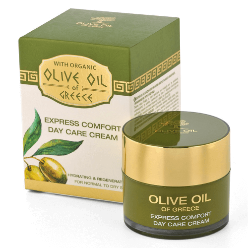 Das ist die Olive Oil of Greece Express Comfort Tagescreme von Biofresh aus Bulgarien.