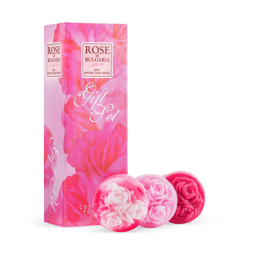 Biofresh Rose of Bulgaria Rosenblütenseifen Geschenkset | 90 g Biofresh Rose of Bulgaria Rosenblütenseifen Geschenkset von Biofresh aus Bulgarien.