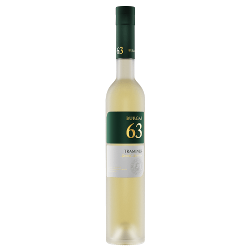 Black Sea Gold Pomorie Burgas 63 Traminer Special Selection | 0,5 l Black Sea Gold Pomorie Burgas 63 Traminer Selection Rakija Rakia aus Bulgarien.