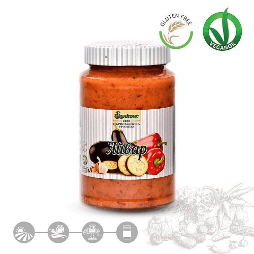 Bulcons Ajvar | 500 g Bulcons Ajvar 500g aus Bulgarien.