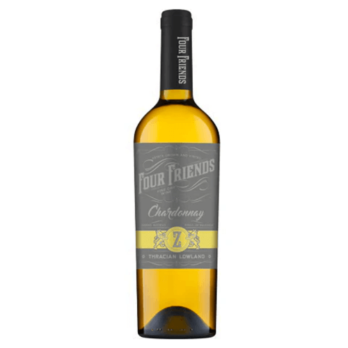Four Friends Chardonnay | 0,75 l Four Friends Chardonnay Single Vineyard aus Bulgarien.