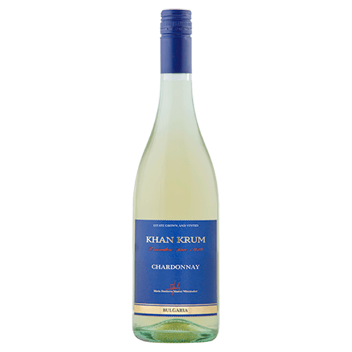 Khan Krum Chardonnay | 0,75 l Khan Krum Chardonnay aus der Schwarzmeerregion in Bulgarien.