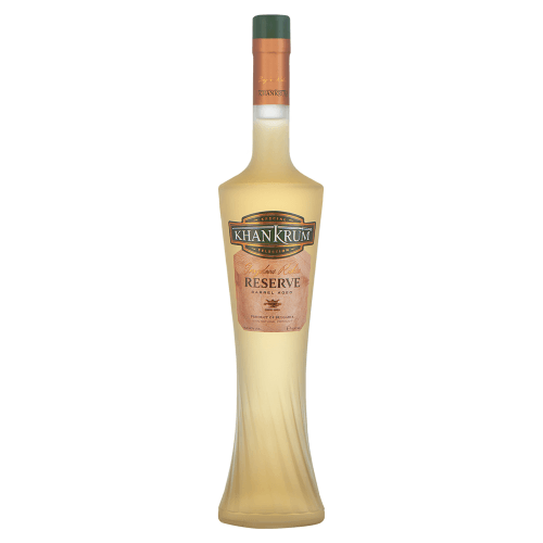 Khan Krum Muskatova Otlezhala Reserve Special Selection Rakija | 0,5 l Khan Krum Muskatova Otlezhala Reserve Special Selection Rakija aus Bulgarien.