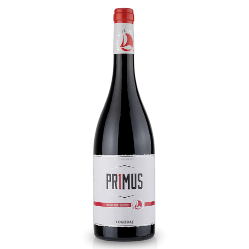 Logodaj Primus Melnik "ohne Sulfite" | 0,75 l Logodaj Primus Melnik ohne Sulfite Rotwein aus Bulgarien.
