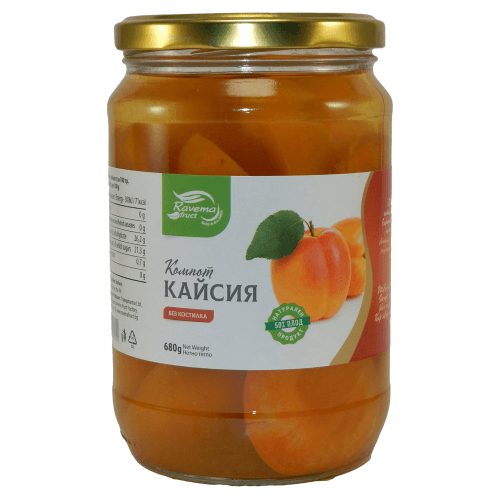 Ravema bulgarisches Aprikosen Kompott | 680 g Ravema bulgarisches Aprikosen Kompott aus Bulgarien.