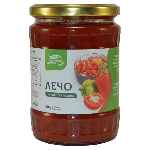 Ravema klassisches bulgarisches Letscho | 540 g Ravema klassisches bulgarisches Letscho 540g aus Bulgarien.