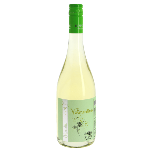 Rupel Rusalii Vermentino | 0,75 l Rupel Rusalii Vermentino - fruchtiges Aroma von Pfirsich und Limette, subtile Mineralität, saftig und blumig aus Bulgarien.