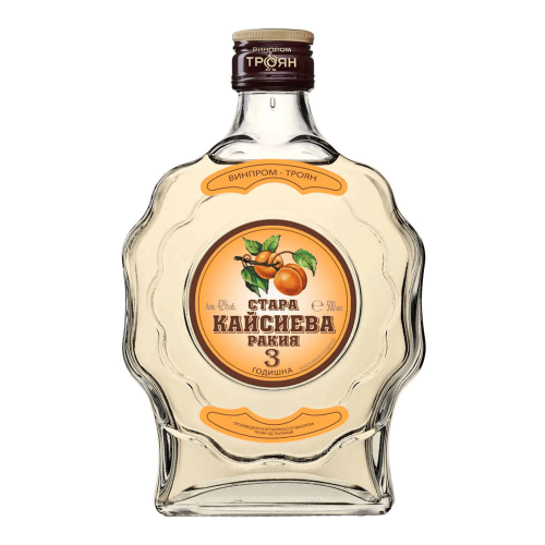 Troyan Stara Kaisieva Aprikosen Rakija | 0,5 l Troyan Stara Kaisieva Aprikosen Rakija 3 YO