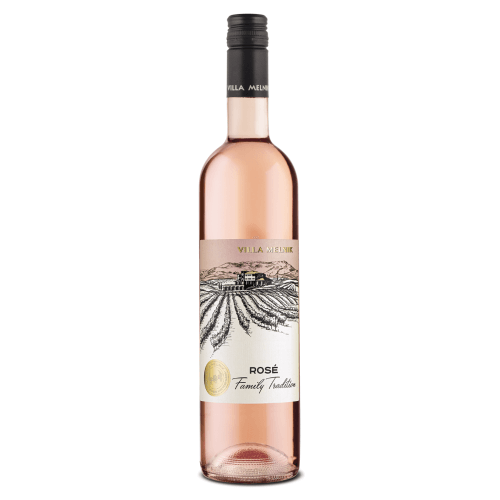 Villa Melnik Family Tradition Rose | 0,75 l Villa Melnik Family Tradition Rose aus Shiroka Melnik & Cabernet Sauvignon aus Bulgarien.