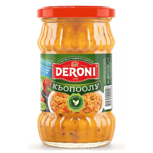 Deroni Kyopolou Ljutenica | 245 g Deroni Kyopolou Ljutenica aus Bulgarien.