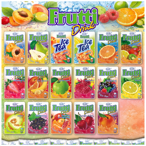 Frutti Instant Getränkepulver Mix Kennenlernpaket | 144,5 g