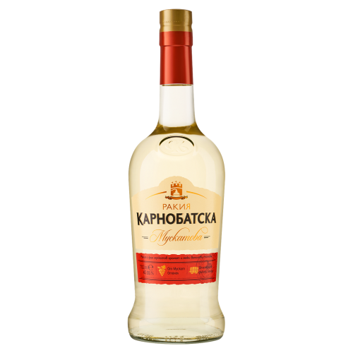 Karnobatska Muskatova Rakija | 0,7 l Karnobatska Muskatova Rakija von Vinprom Karnobat aus Bulgarien.