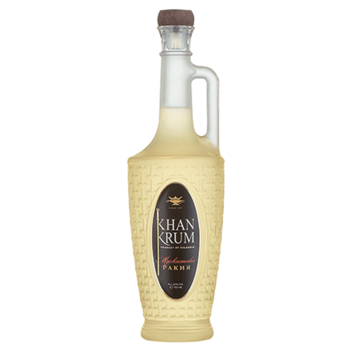Khan Krum Muskatova Rakija Amphore | 0,7 l Khan Krum Muskatova Rakija Amphore aus Bulgarien.