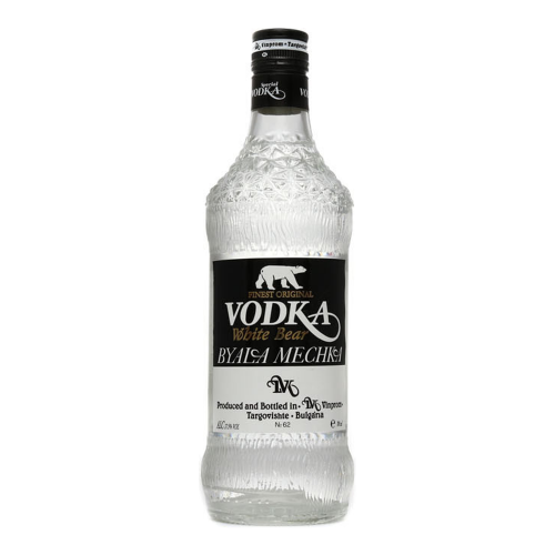 Targovishte White Bear Vodka | 0,7 l Targovishte White Bear Vodka aus Bulgarien.