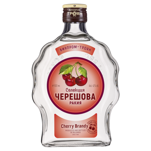 Troyan Chereshova Kirsch Rakija | 0,5 l Troyan Chereshova Kirsch Rakija aus Bulgarien.