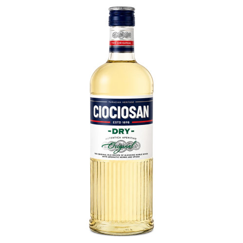 Vinex Slavyantsi CioCioSan Dry | 1 l Vinex Slavyantsi Ciociosan Dry Wermut aus Bulgarien.
