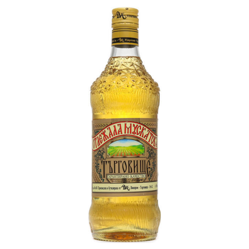 Targovishte Otlezhala Muskatova Rakija | 0,7 l Targovishte Otlezhala Muskatova Rakija aus Bulgarien.