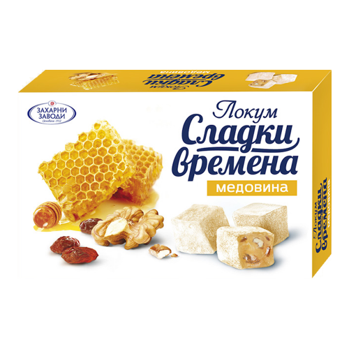 Zaharni Zavodi Lokum Süße Zeiten Medovina | 140 g Zaharni Zavodi Lokum Süße Zeiten Medovina aus Bulgarien.